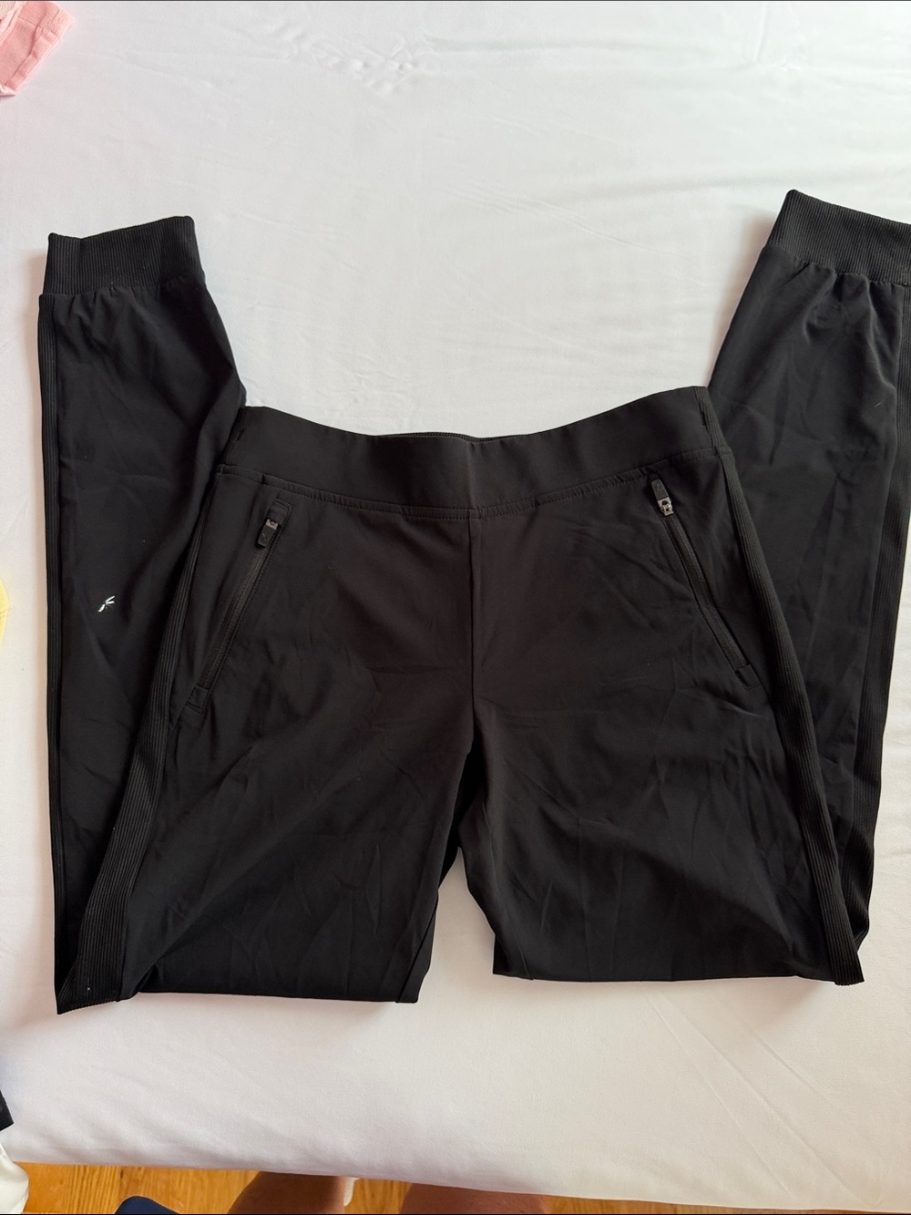 Black Active Zip Pocket Leggings
